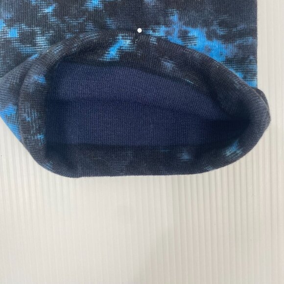 UNDER ARMOUR Men's Rib Knit Tie-Dye Beanie Hat Skull Watch Ski Cap Blue New - Picture 9 of 15
